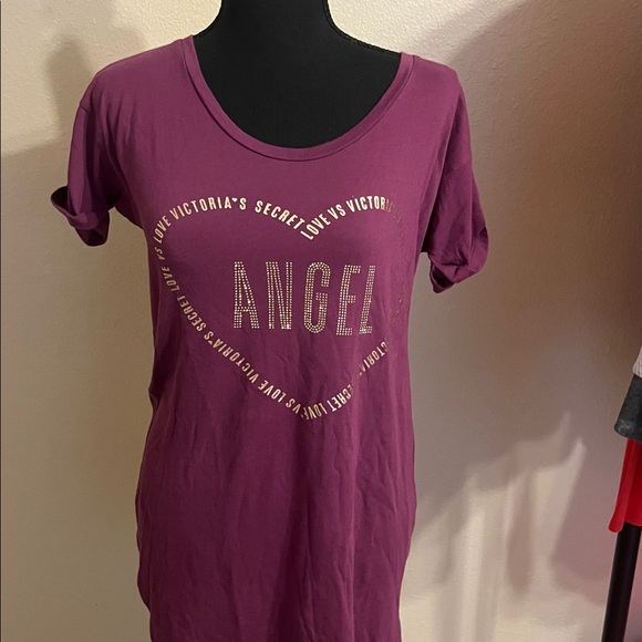 Victoria's Secret Plum Angel sleep shirt - Picture 1 of 9